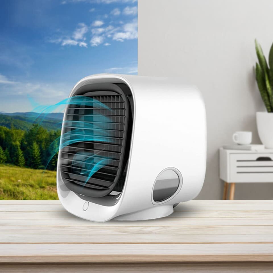 AiraBreeze Portable Air Cooler — Personal Evaporative Cooling Device